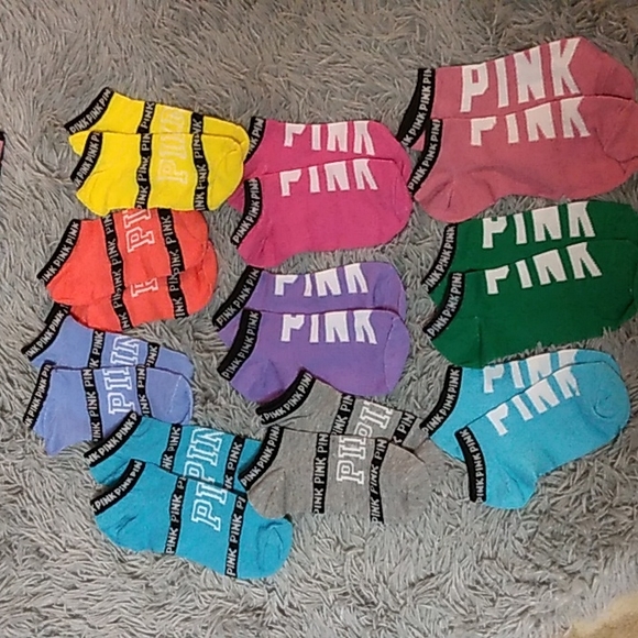 PINK Victoria's Secret Other - 5 pair bundle New PINK Victorias secret socks
